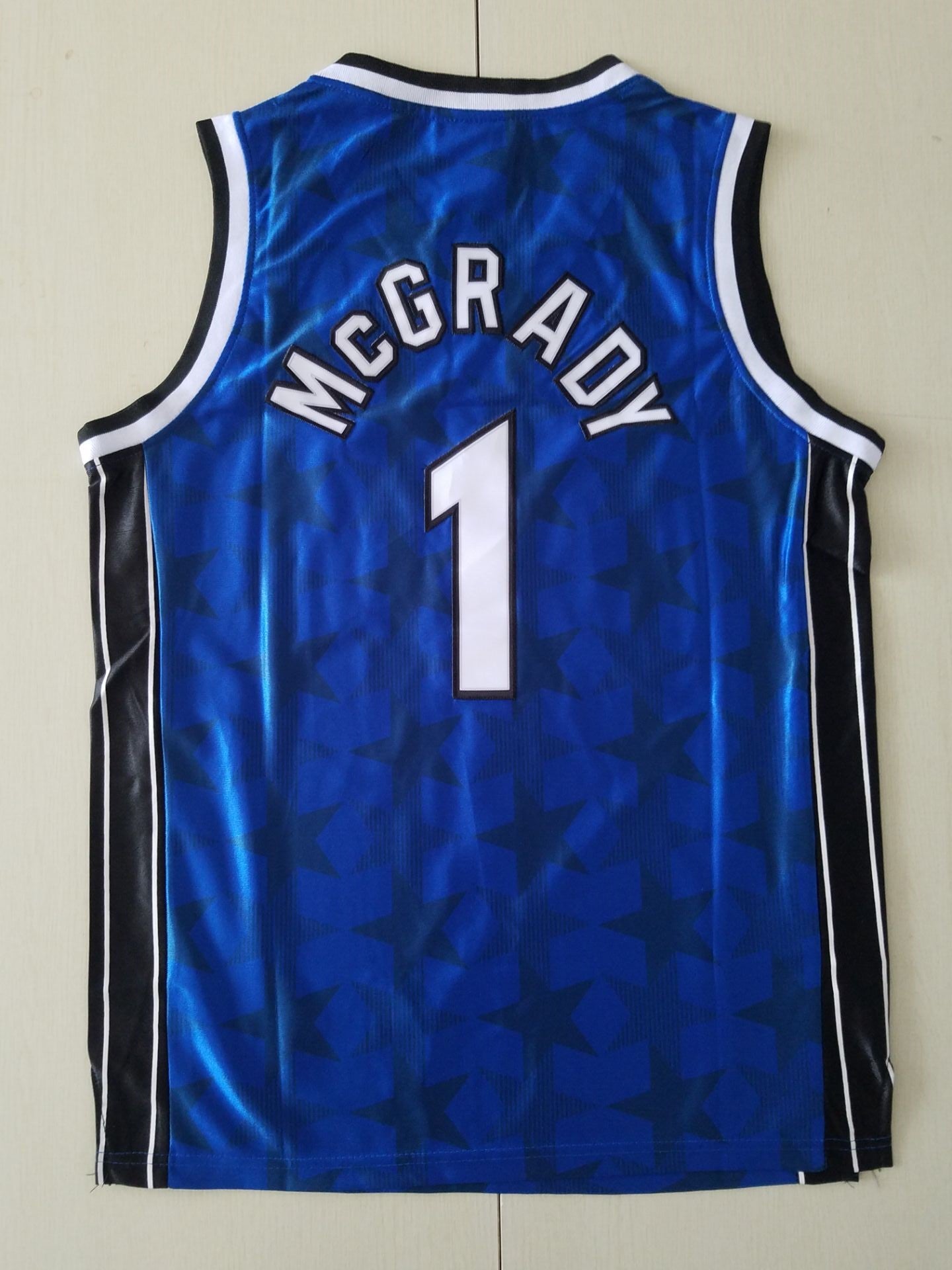 Men's Orlando Magic Tracy McGrady Blue 2000-01 Swingman Player Jersey1