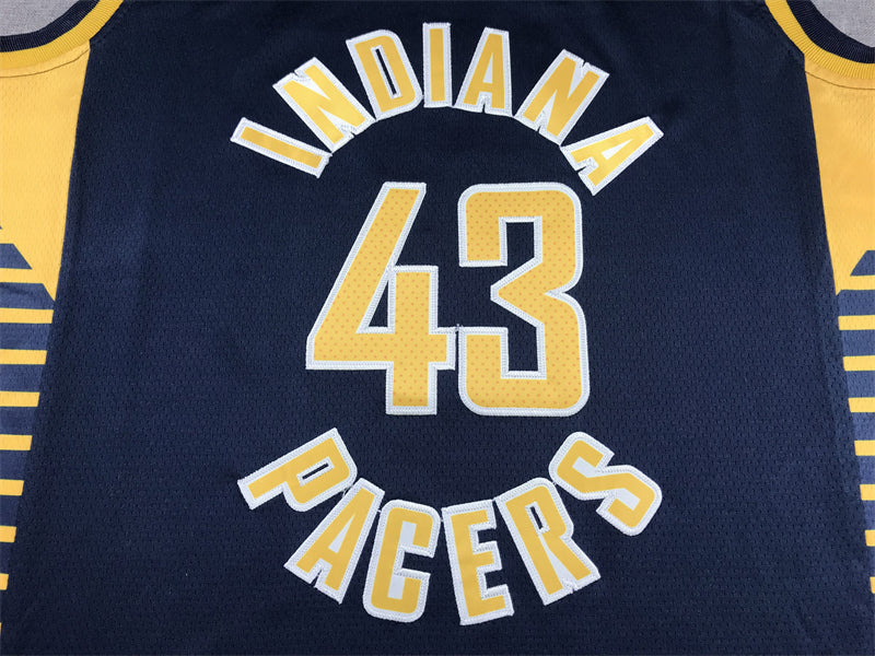 Men's Indiana Pacers Pascal Siakam #43 Navy Swingman Jersey1 - Icon Edition