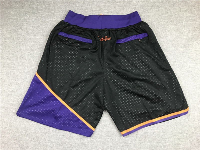 Men's Phoenix Suns Black Basketball Shorts1