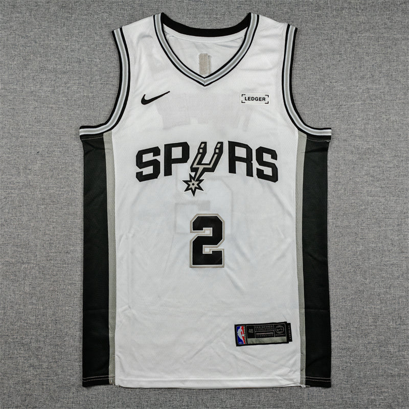 Men's San Antonio Spurs Dylan Harper #2 White Swingman Jersey - Association Edition