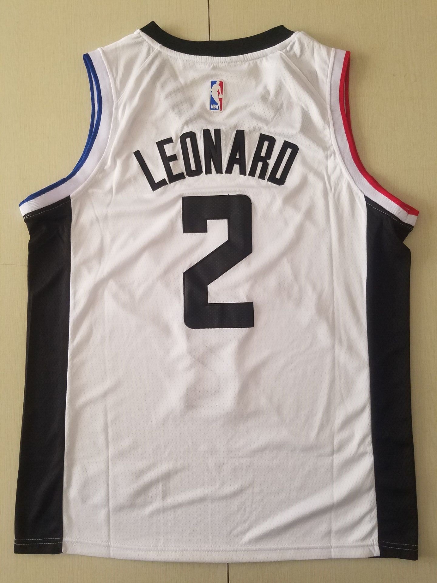 Men's LA Clippers Kawhi Leonard #2 NBA White Swingman Player Jersey1