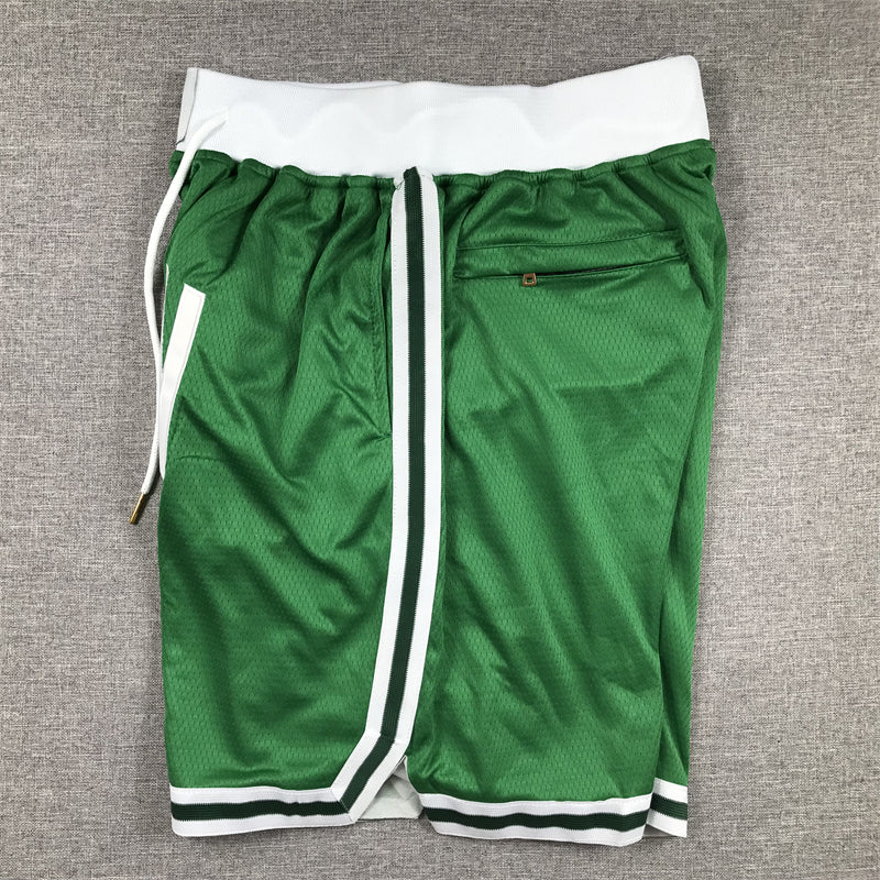 Men's Boston Celtics Kelly Green Pocket Shorts1
