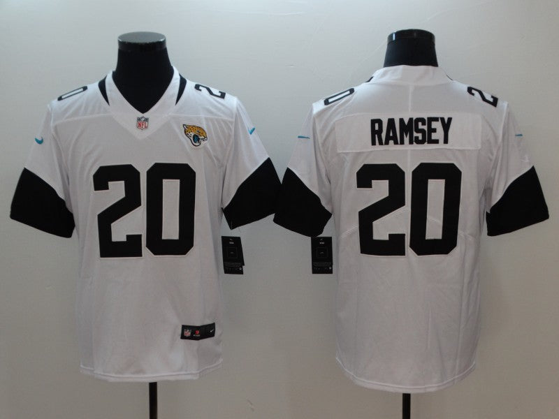 Men's Jacksonville Jaguars Jalen Ramsey #20 White Game Jersey1