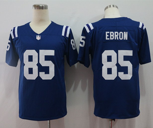 Men's Indianapolis Colts Eric Ebron #85 Blue Game Player Jersey1