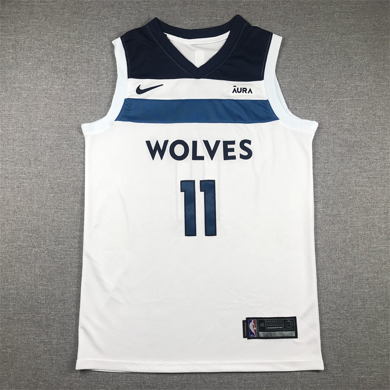 Men's Minnesota Timberwolves Naz Reid #11 White Swingman Jersey1 - Association Edition