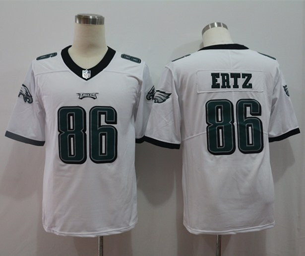 Men's Philadelphia Eagles Zach Ertz #86 White Game Jersey1