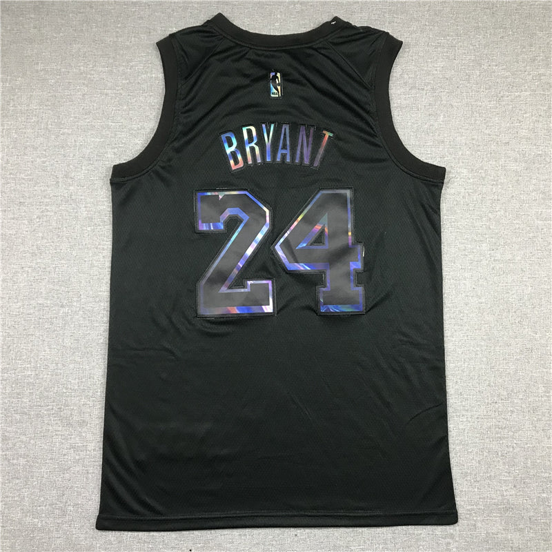 Men's Los Angeles Lakers Kobe Bryant Black #24 Swingman Jersey1