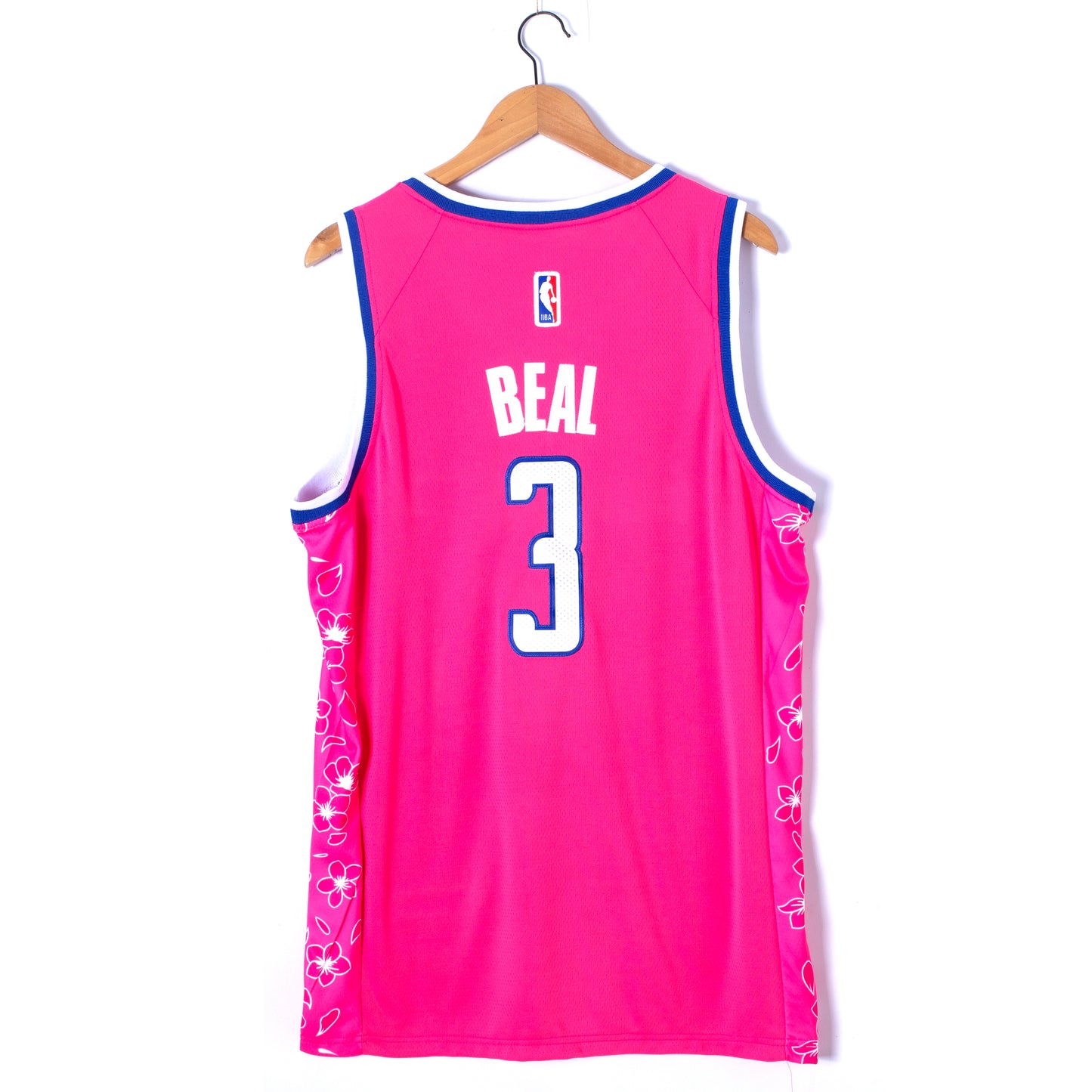 Men's Washington Wizards Bradley Beal #3 Pink 2022/23 Fastbreak Jersey1 - City Edition