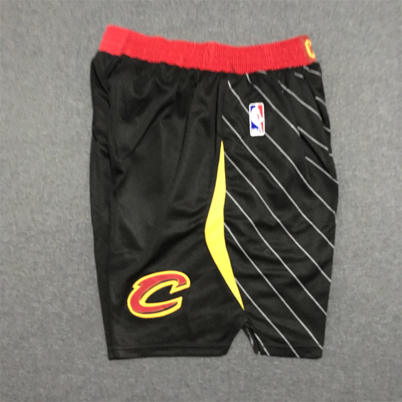 Men's Cleveland Cavaliers Black Basketball Shorts1