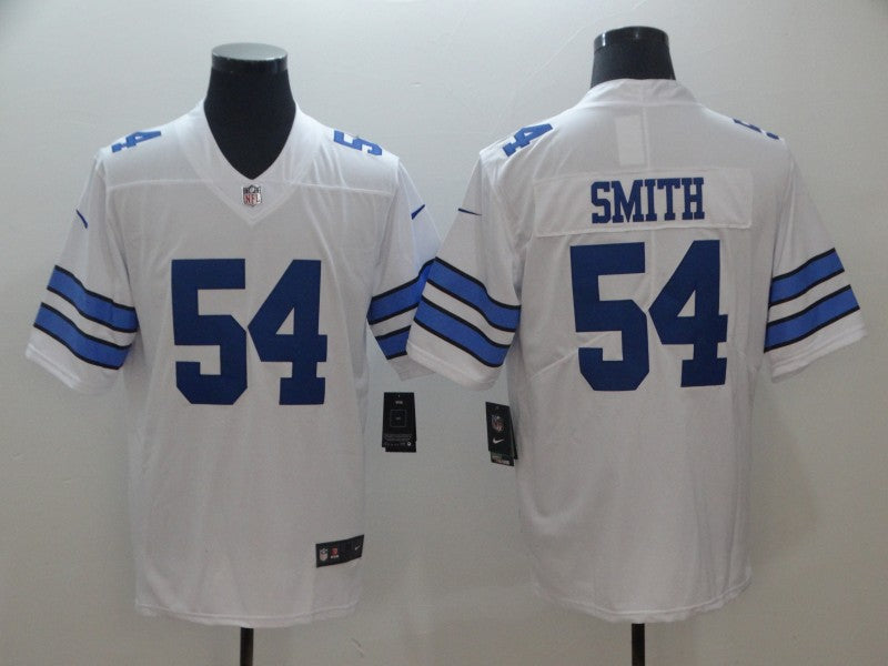 Men's Dallas Cowboys Jaylon Smith #54 White Game Player Jersey1