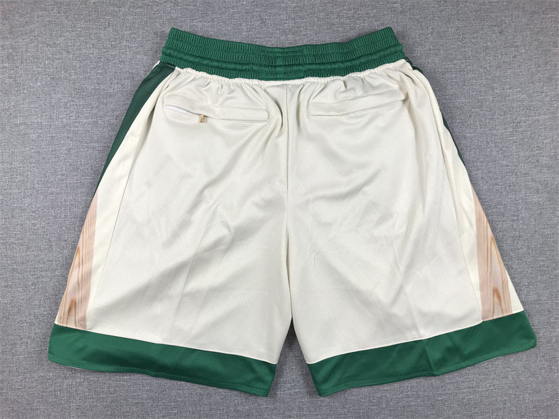 Men's Boston Celtics White 2023/24 Pocket Shorts1 City Edition