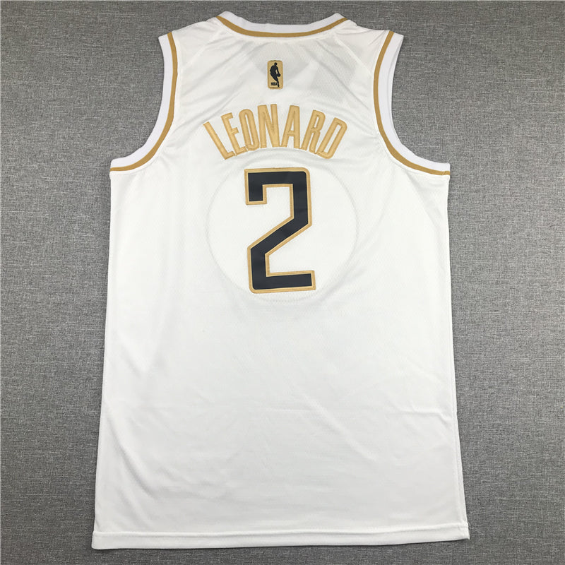 Men's LA Clippers Kawhi Leonard #2 White Swingman Player Jersey1