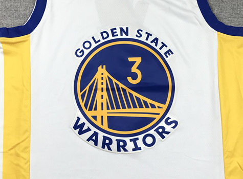 Men's Golden State Warriors Chris Paul #3 White Fast Break Player Jersey1 - Association Edition