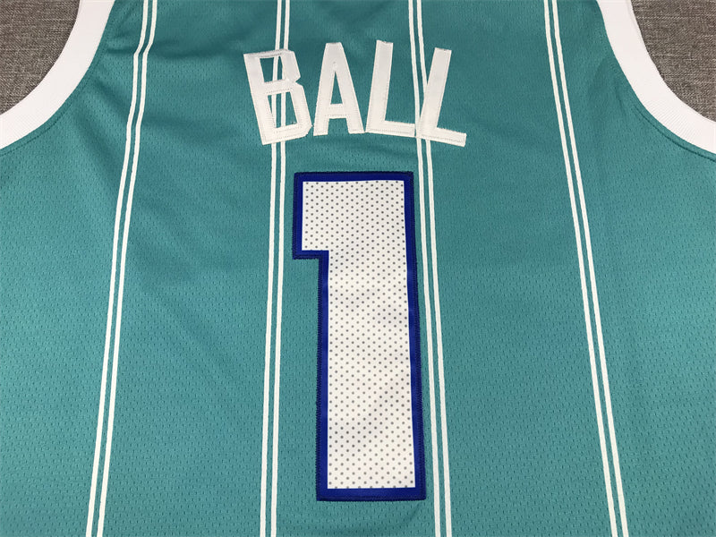 Men's Charlotte Hornets LaMelo Ball #1 Teal 2022/23 Swingman jersey1 - Icon Edition