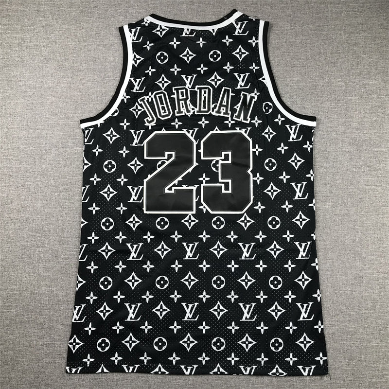 Men's Chicago Bulls Michael Jordan Mitchell & Ness Black 1997-98 Hardwood Classics Authentic Jersey1
