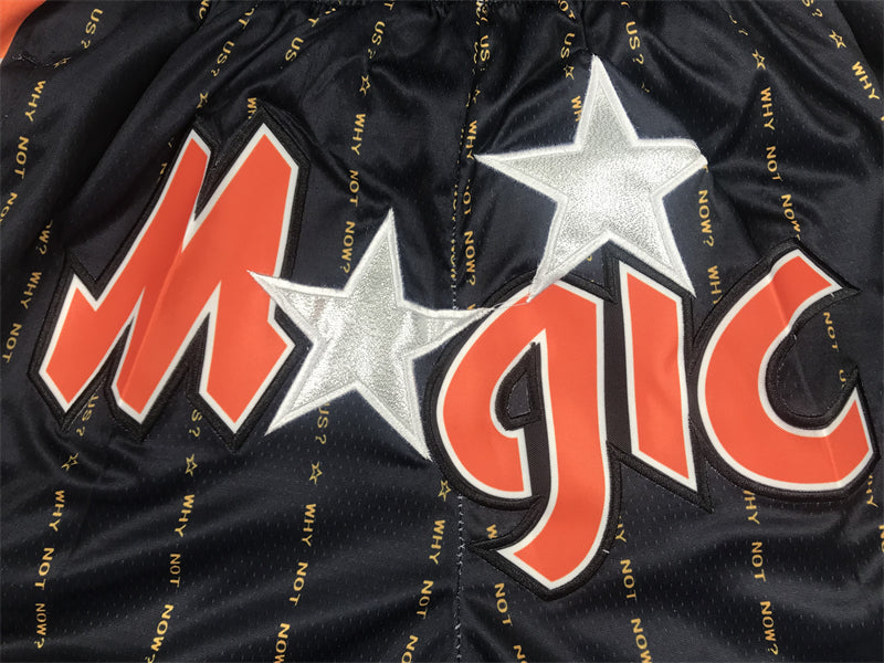 Men's Orlando Magic Black 2021/22 City Edition Basketball Shorts1
