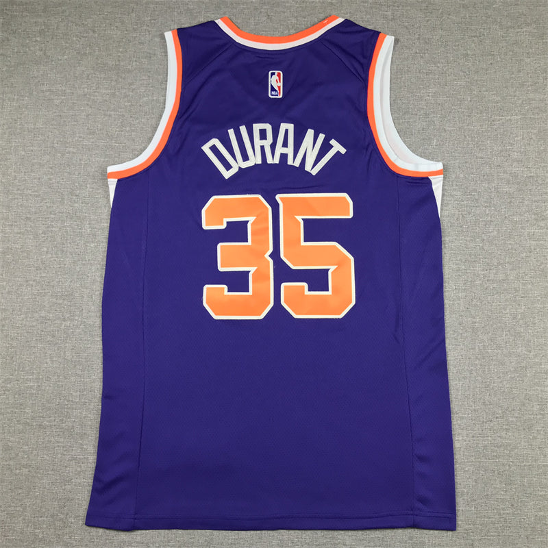 Men's Phoenix Suns Kevin Durant #35 Purple 2022/23 Swingman Jersey1 - Classic Edition