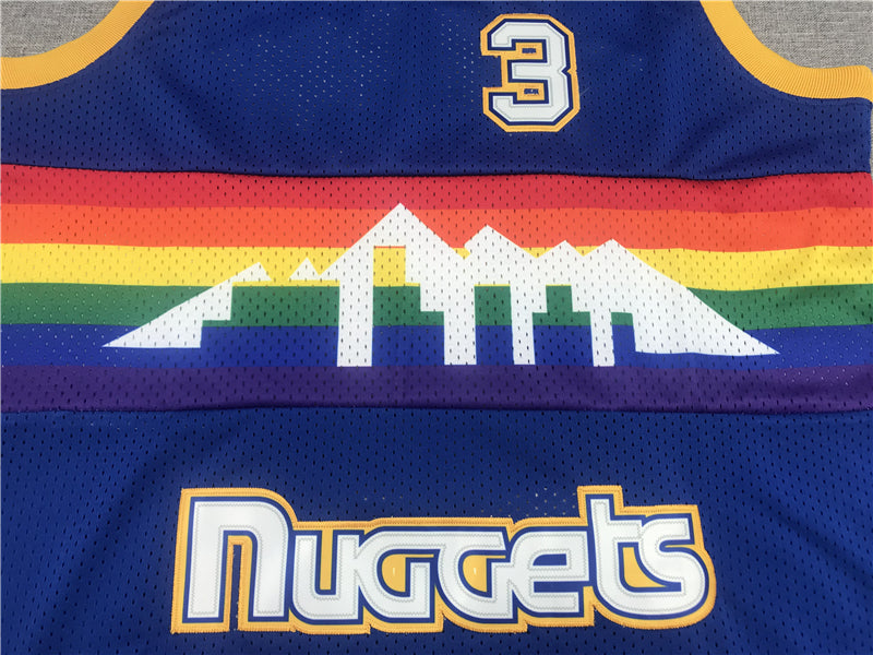Men's Denver Nuggets Allen Iverson 2006-07 Hardwood Classics Swingman Jersey1