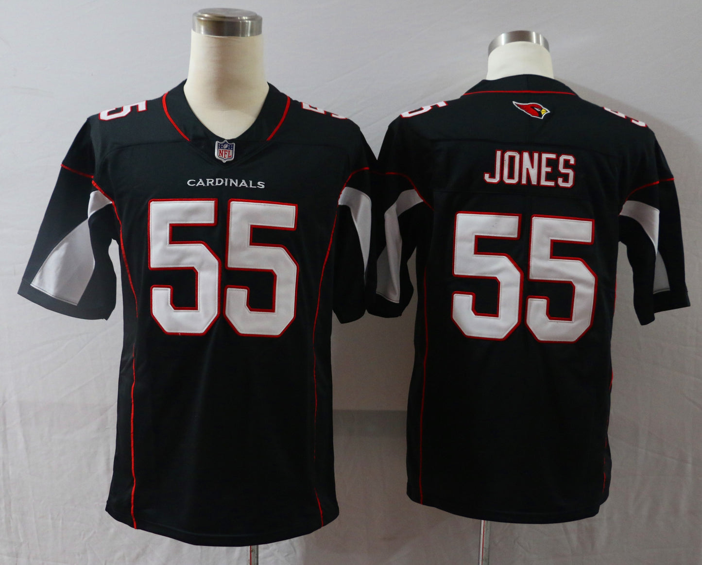 Men's Arizona Cardinals Chandler Jones #55 Black Game Jersey1