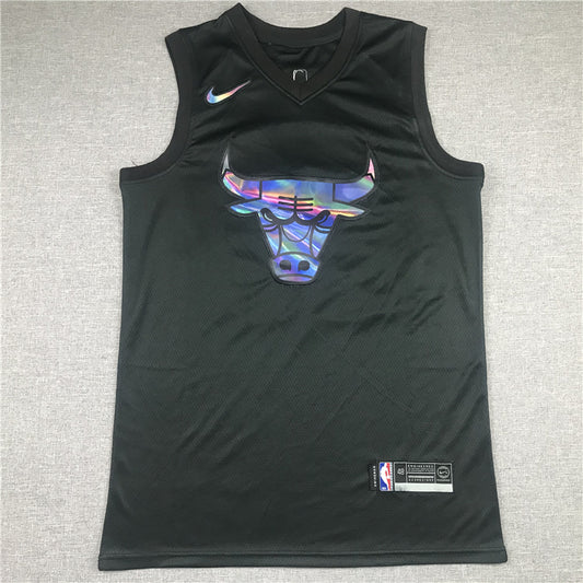 Men's Chicago Bulls Michael Jordan #23 Black Classics Swingman Player Jersey1