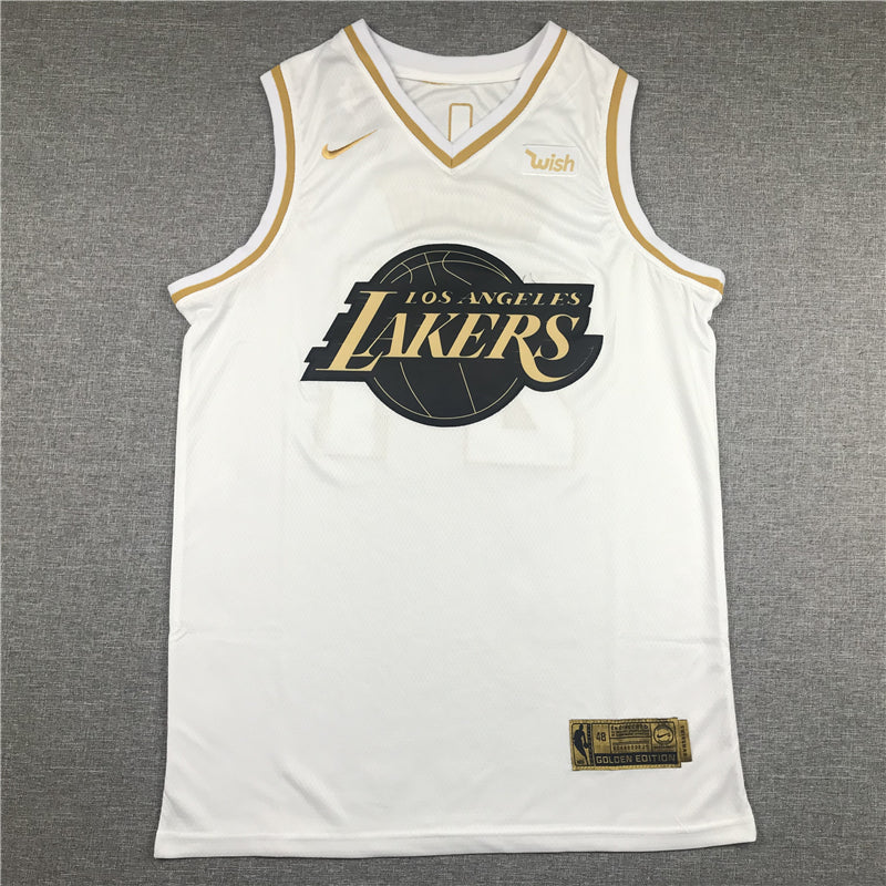 Men's Los Angeles Lakers Kobe Bryant #24 White Swingman Jersey1