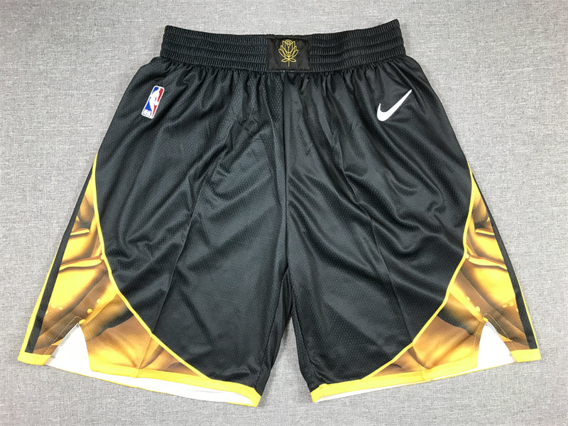 Men's Golden State Warriors Black 2022/23 Basketball Shorts1 City Edition