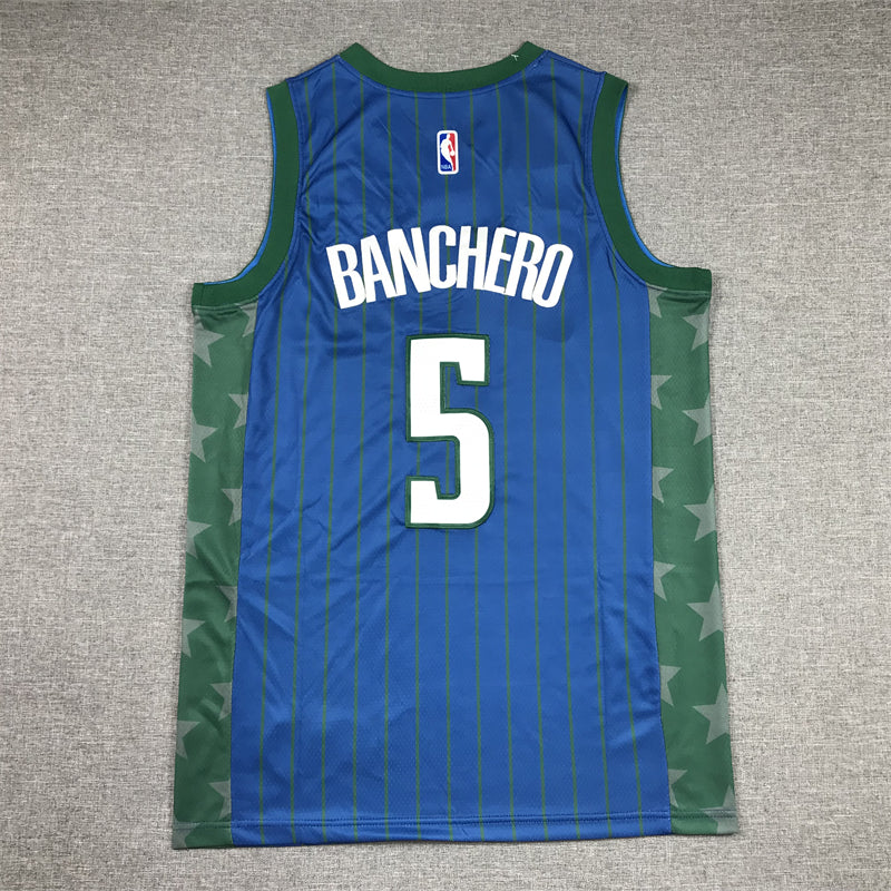 Men's Orlando Magic Paolo Banchero #5 Royal 2022/23 Swingman Jersey1 - Statement Edition