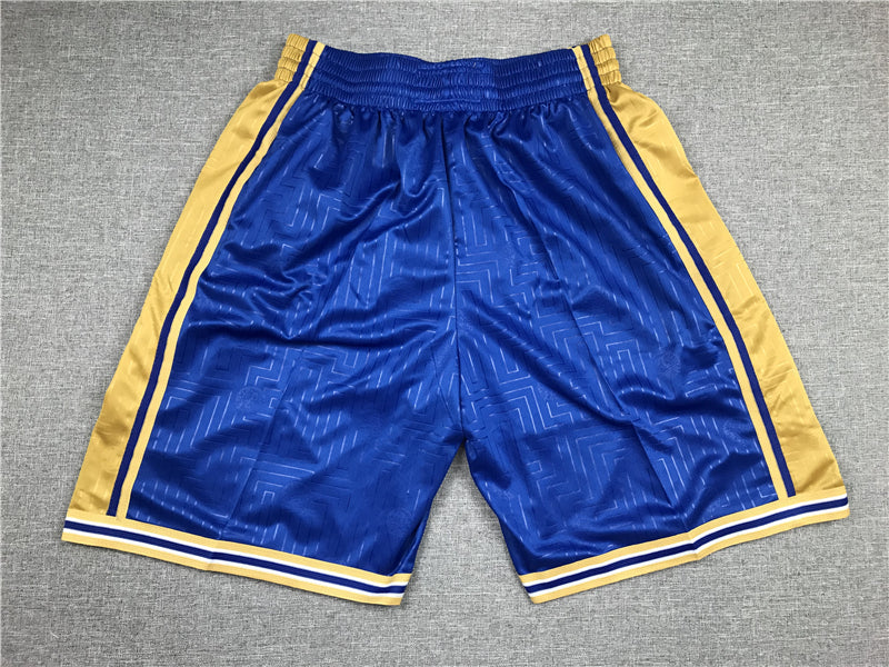 Men's Golden State Warriors Rat Year Limited Edition Blue Basketball Shorts1