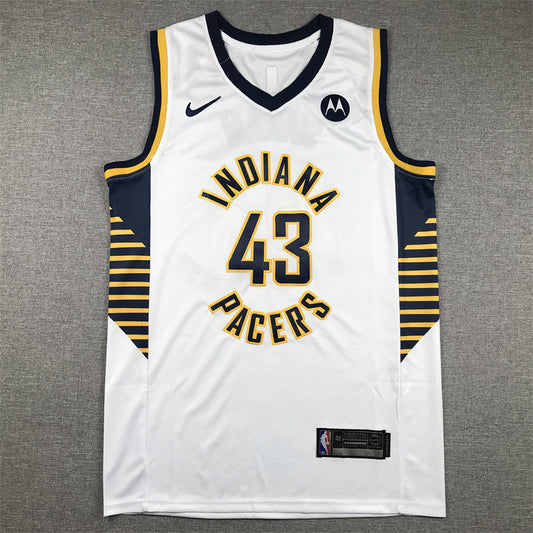 Men's Indiana Pacers Pascal Siakam #43 White Swingman Jersey1 - Association Edition