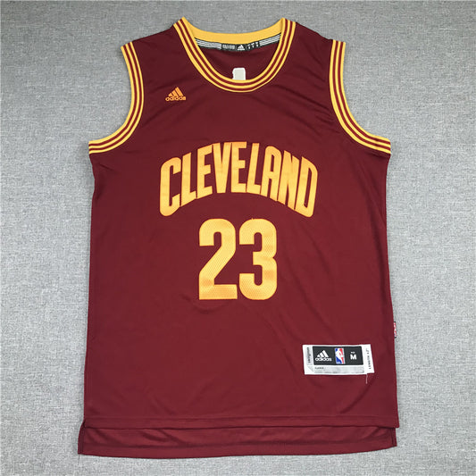 Men's Cleveland Cavaliers LeBron James #23 Red Swingman Fashion Jersey1