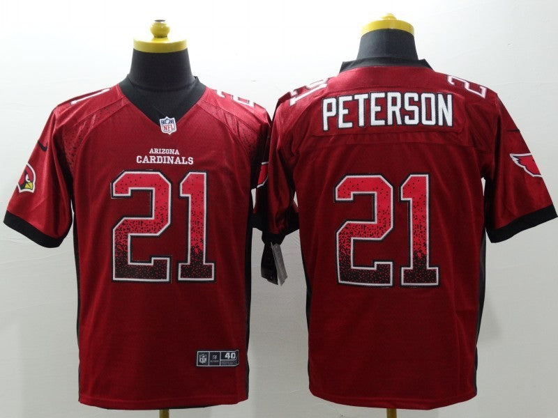 Men's Arizona Cardinals Patrick Peterson #21 Red Game Jersey1