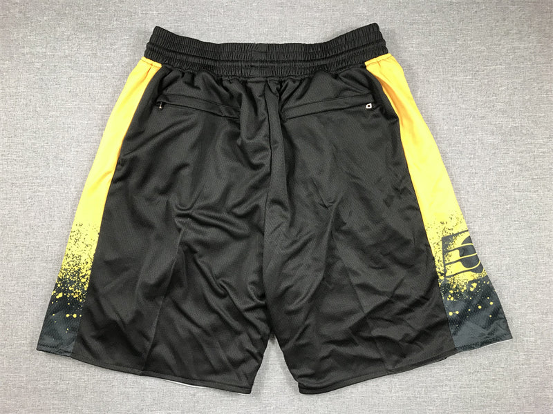 Men's Indiana Pacers Black 2023/24 City Edition Pocket Shorts1