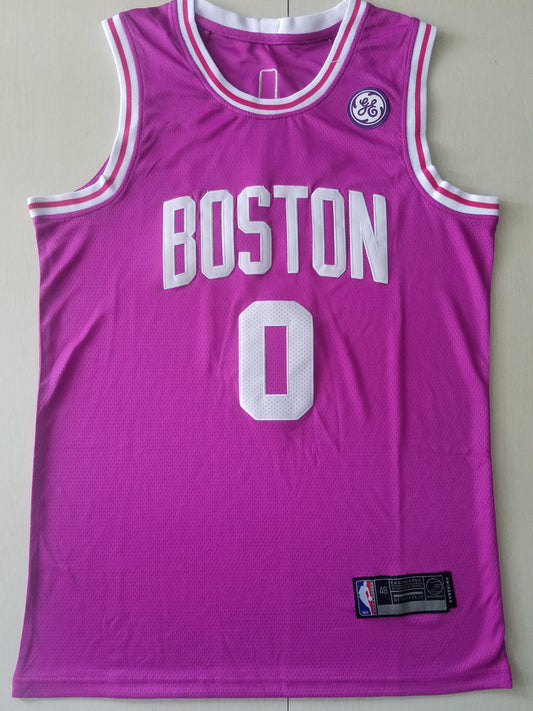 Men's Boston Celtics Jayson Tatum #0 NBA Swingman Jersey1 - Mei Red