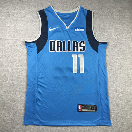 Men's Dallas Mavericks Kyrie Irving #11 Royal Fast Break Replica Jersey1 - Icon Edition