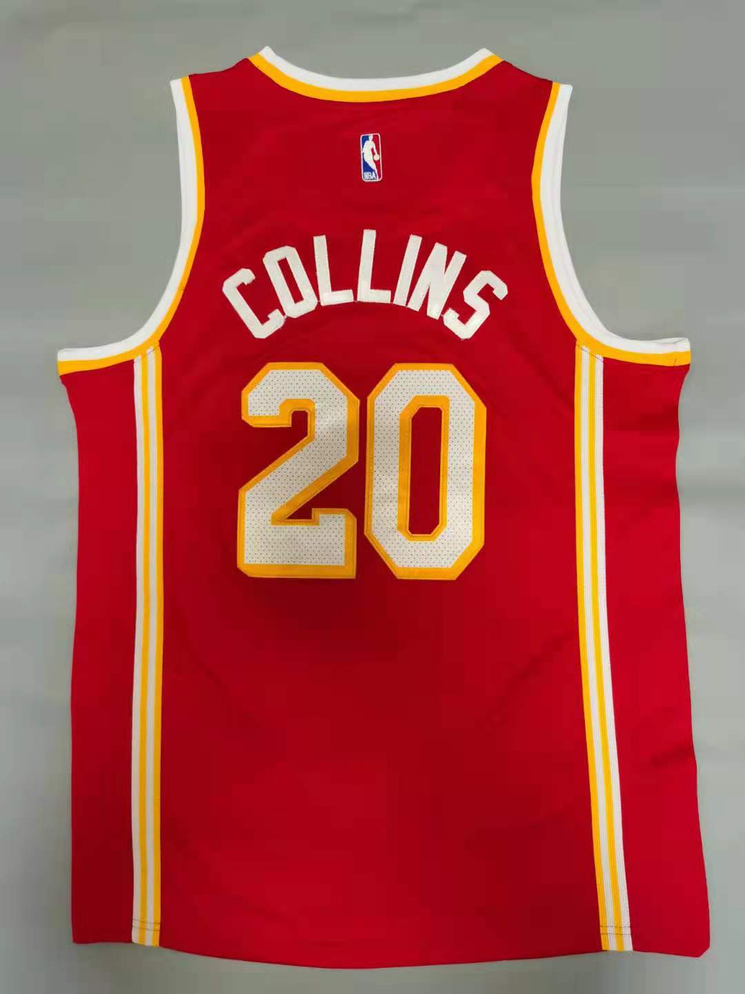 Men's Atlanta Hawks John Collins #20 Red 2019/20 Swingman Jersey1
