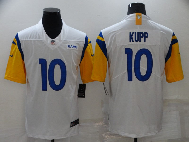 Men's Los Angeles Rams Cooper Kupp #10 White Legend Jersey1
