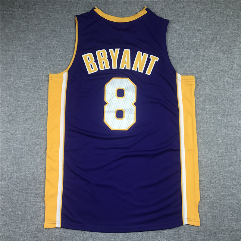 Men's Los Angeles Lakers Kobe Bryant 2000-01 Purple Hardwood Classics Authentic Jersey1