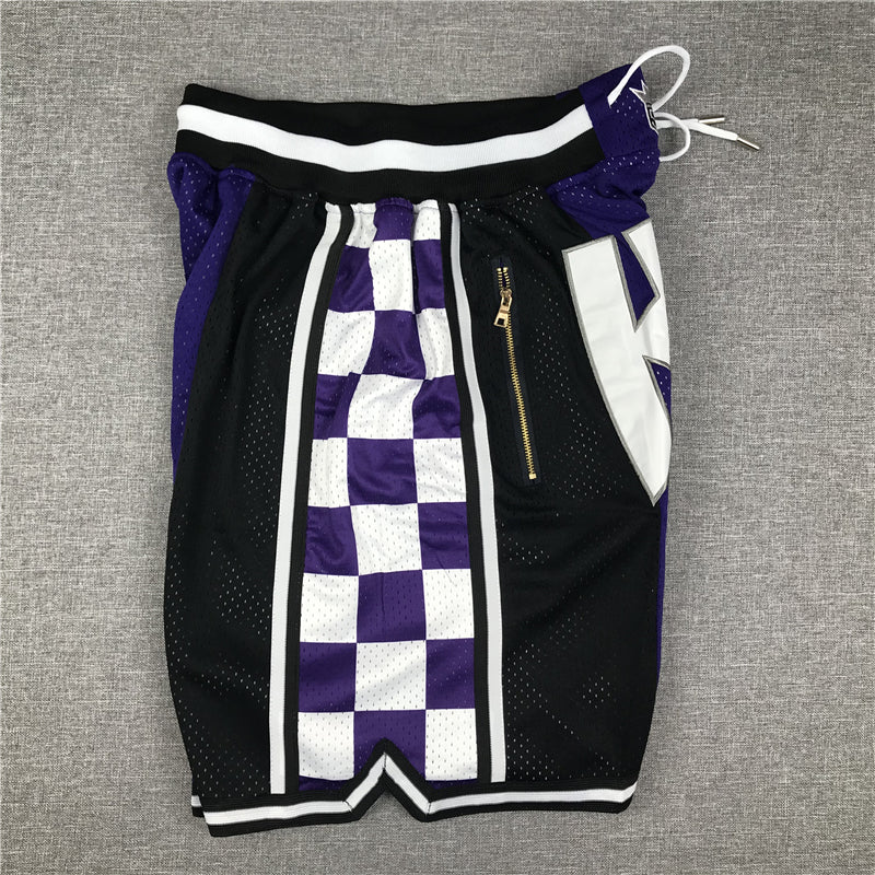 Men's Sacramento Kings Purple Basketball Shorts1
