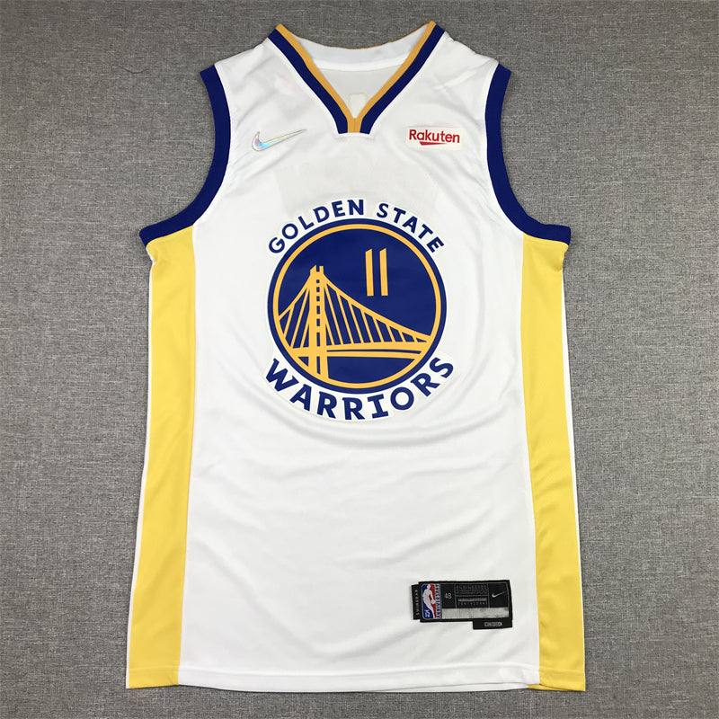 Men's Golden State Warriors Klay Thompson #11 White Player Jersey1