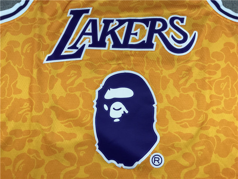 Men's Los Angeles Lakers Kobe Bryant 2007-08 Hardwood Classics Authentic Jersey1