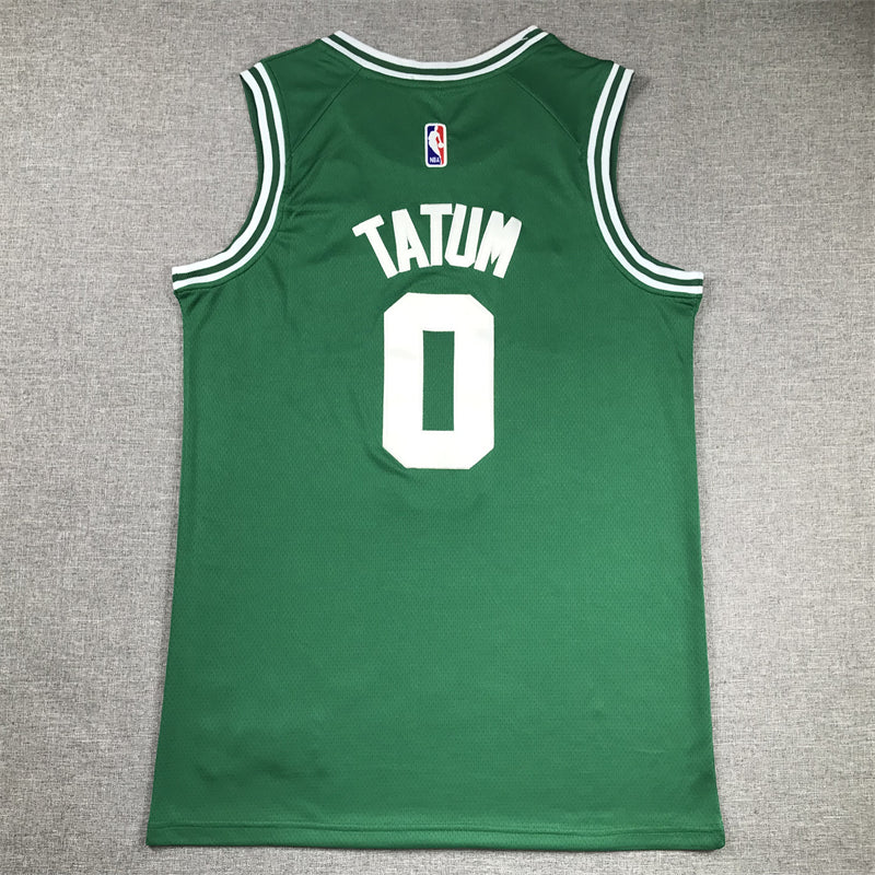 Men's Boston Celtics Jayson Tatum #0 Kelly Green 2022/23 Swingman Jersey1 - Icon Edition