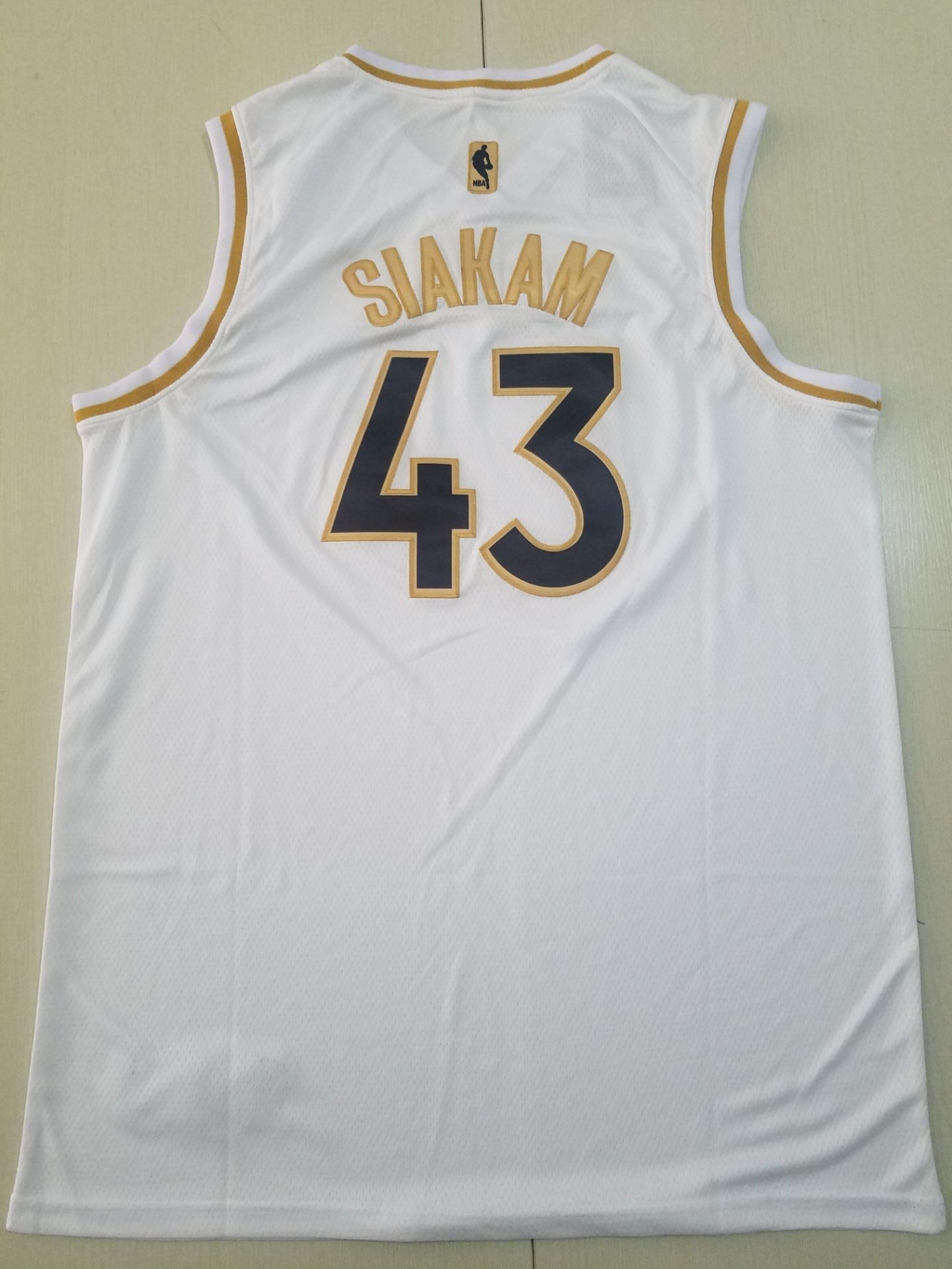 Men's Toronto Raptors Pascal Siakam White Swingman Player Jersey1