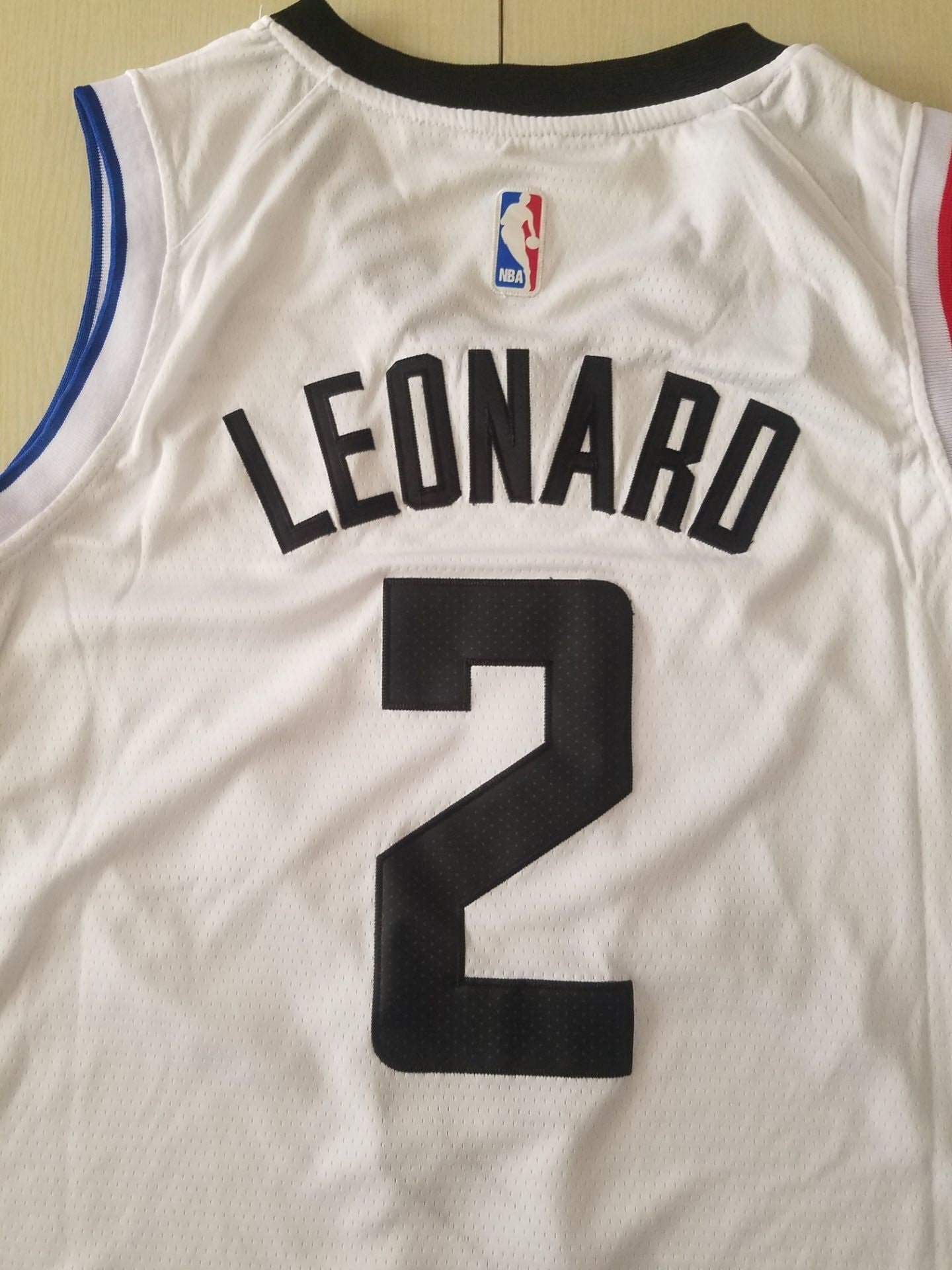 Men's LA Clippers Kawhi Leonard #2 NBA White Swingman Player Jersey1