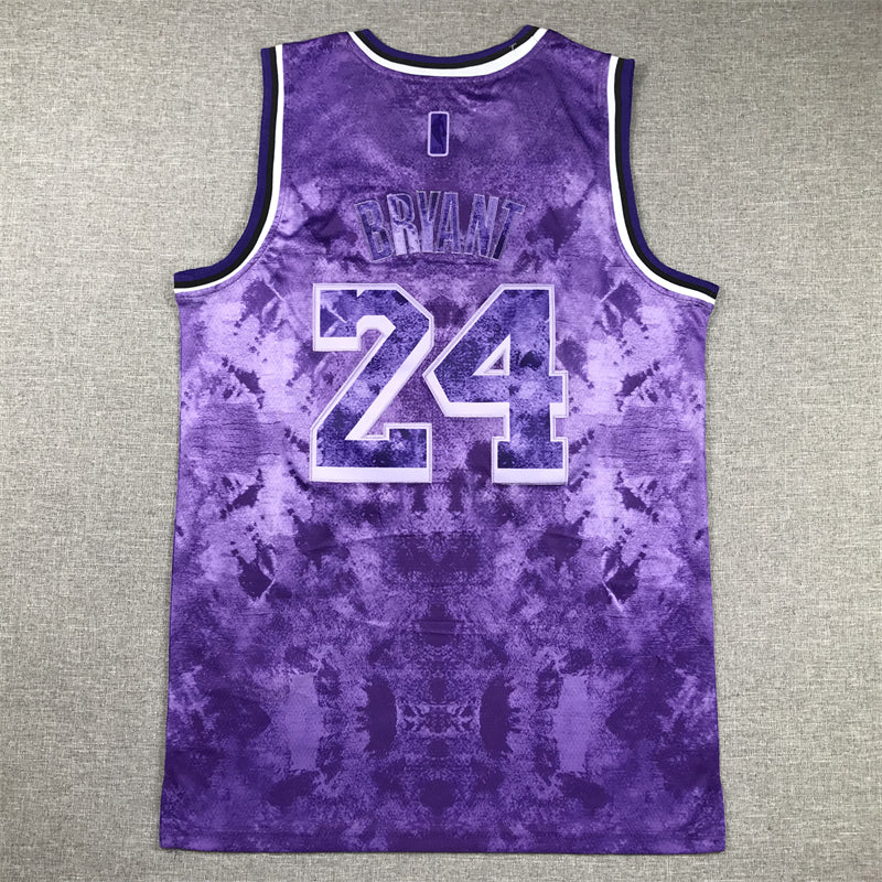 Men's Los Angeles Lakers Kobe Bryant #24 Purple Select Series Swingman Jersey1
