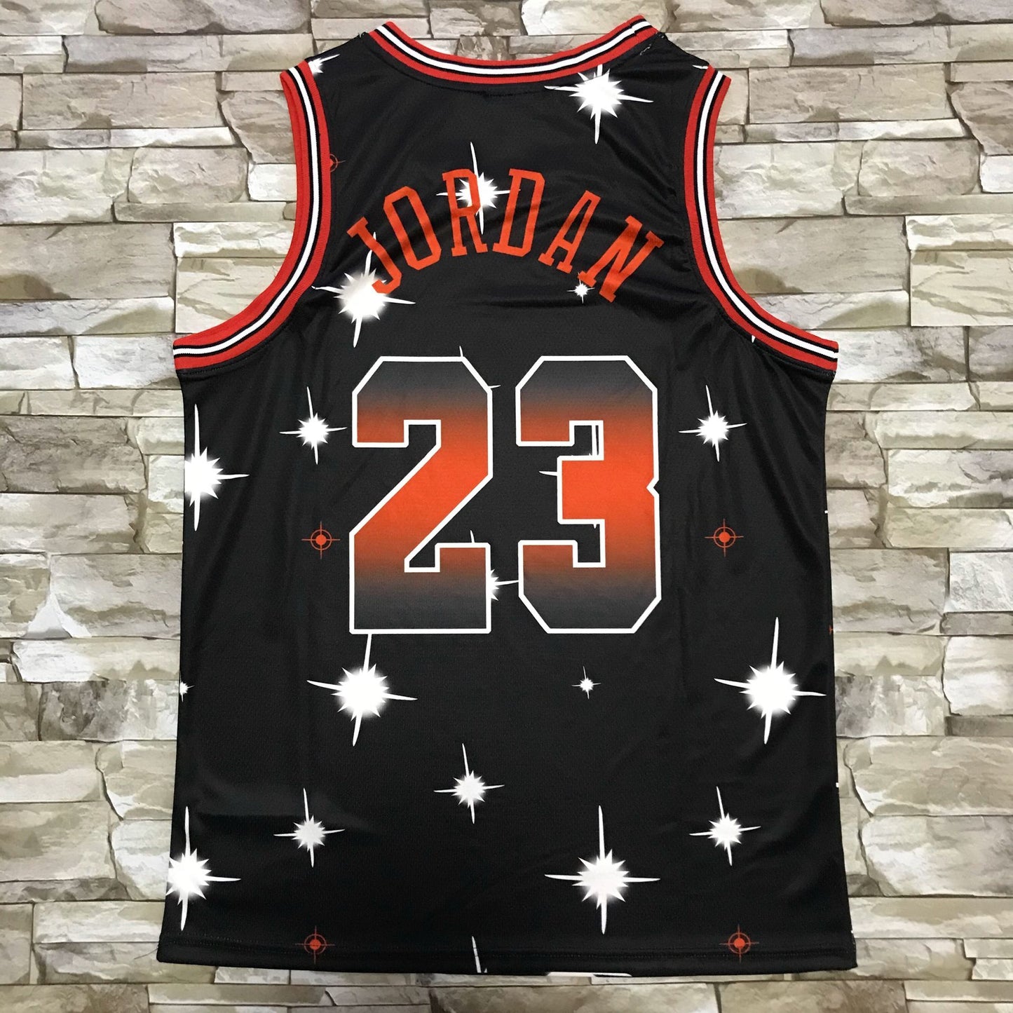 Men's Chicago Bulls Michael Jordan #23 Black Classics Swingman Jersey1
