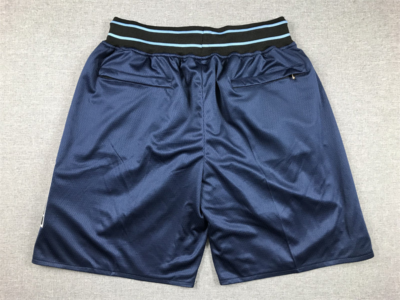 Men's LA Clippers Navy 2023/24 Pocket Shorts1 City Edition