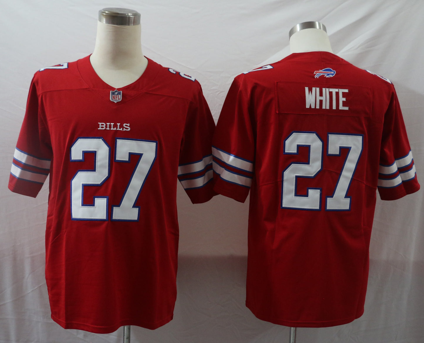 Men's Buffalo Bills Tre'Davious White #27 Red Game Jersey1
