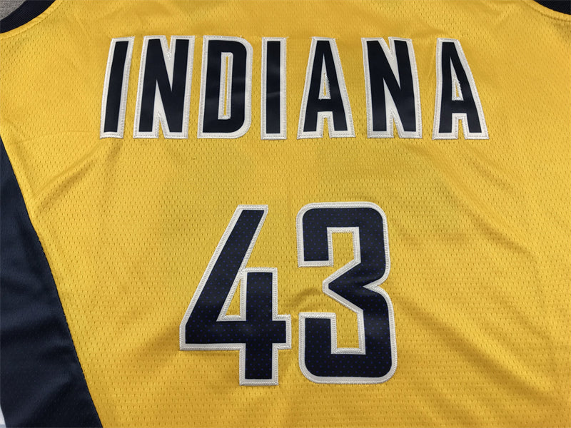 Men's Indiana Pacers Pascal Siakam #43 Gold Swingman Jersey1 - Statement Edition