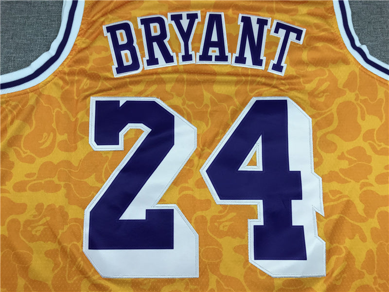 Men's Los Angeles Lakers Kobe Bryant 2007-08 Hardwood Classics Authentic Jersey1