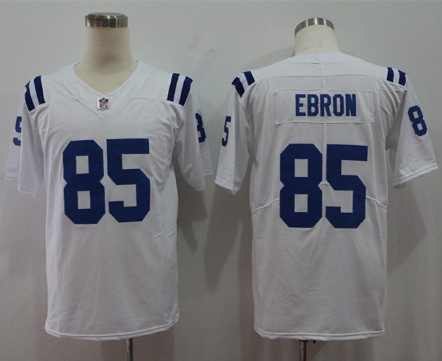Men's Indianapolis Colts Eric Ebron #85 White Game Player Jersey1